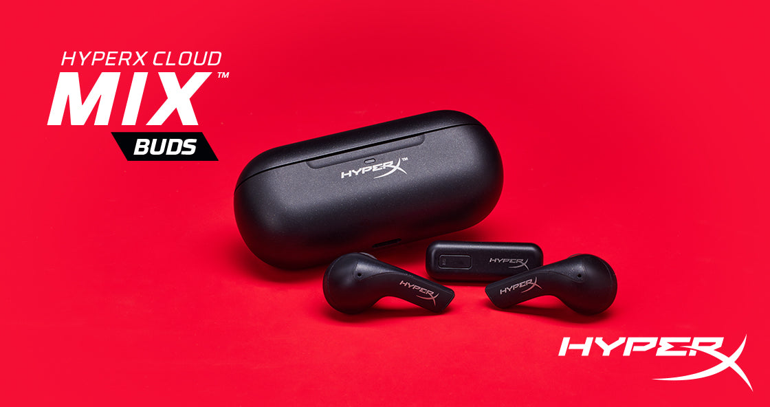 HyperX Reveals Cloud In-ear True Wireless MIX Headset Buds Gaming with