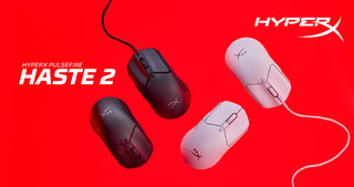 HyperX Now Shipping Pulsefire Haste 2 Wired and Wireless Gaming Mice