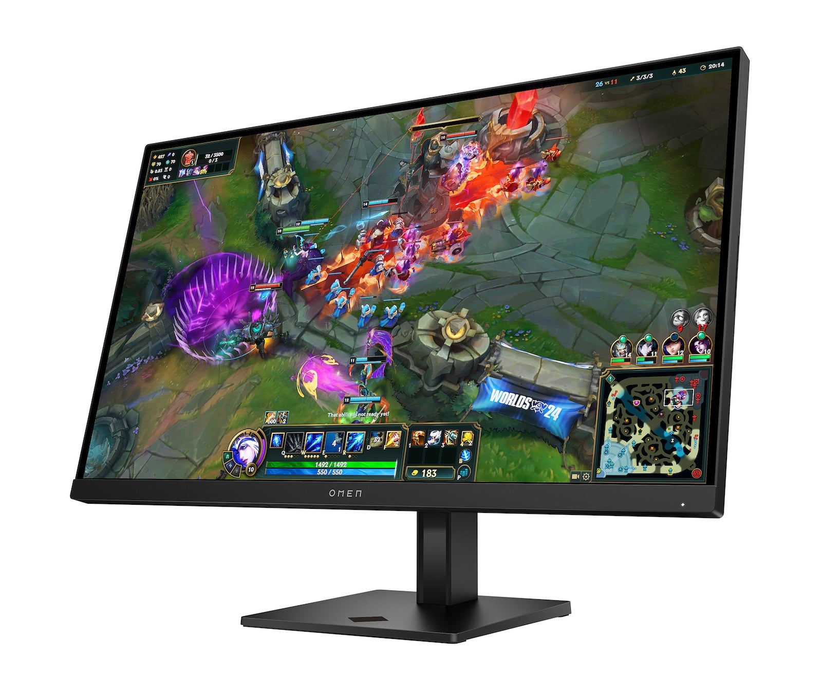 OMEN 27 inch QHD 280Hz Gaming Monitor - OMEN 27qs G2 - 12