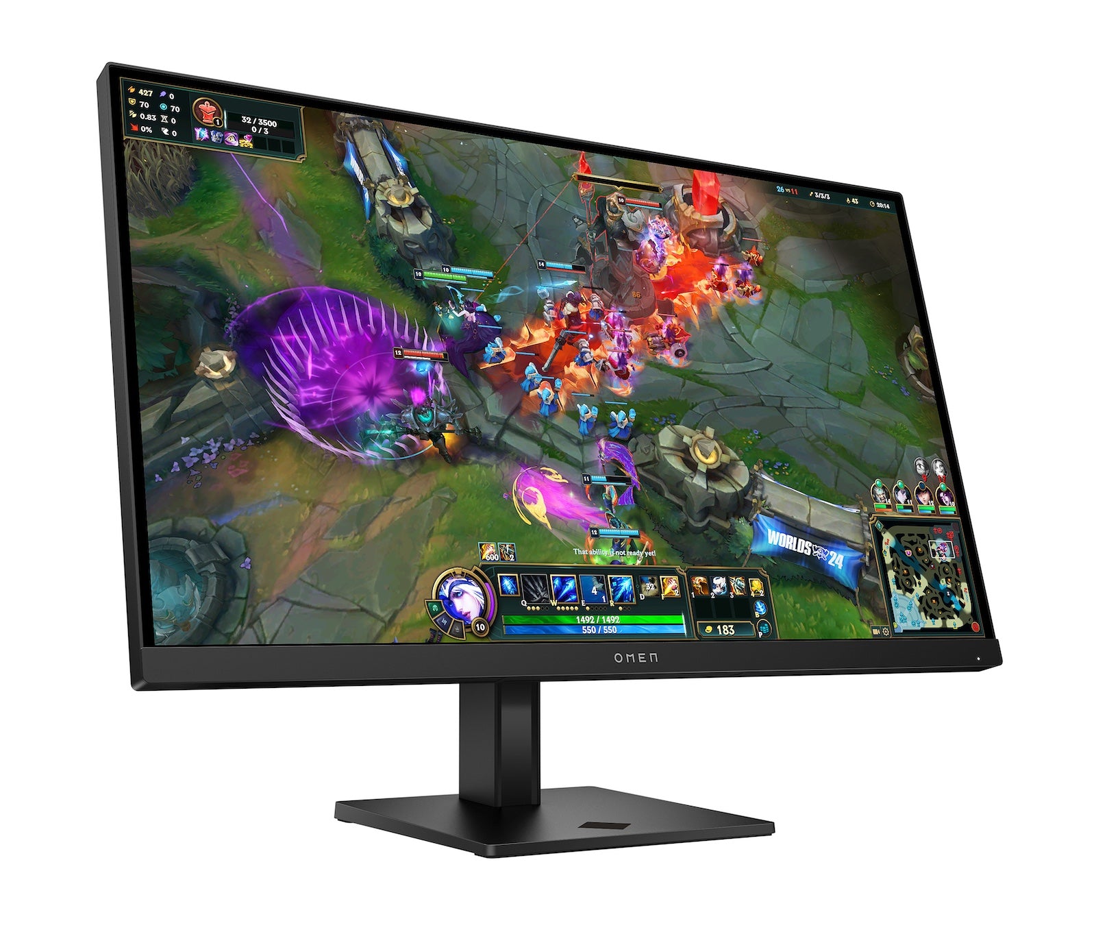 OMEN 27 inch QHD 280Hz Gaming Monitor - OMEN 27qs G2 - 16