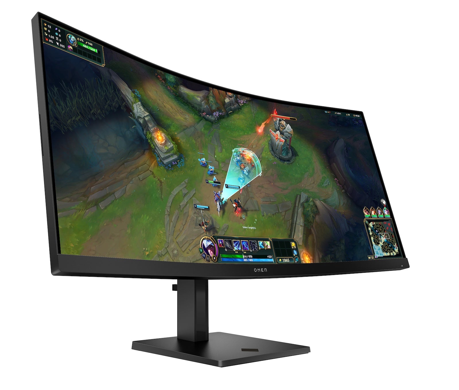 OMEN 34 inch WQHD 180Hz Curved Gaming Monitor - OMEN 34c G2 - 13