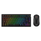 HyperX Bundle - Alloy Rise 75 Wireless Keyboard, Pulsefire Haste 2 Wireless Mouse