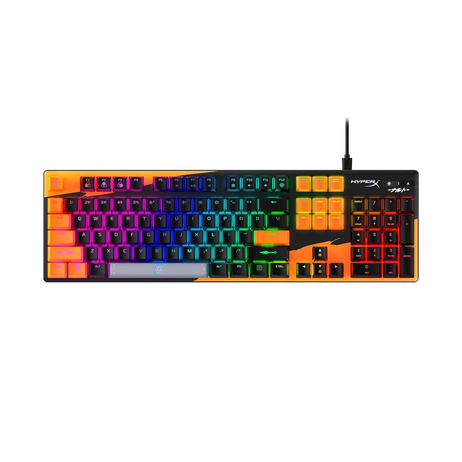 HyperX Naruto Bundle Headset Keyboard Mouse Mouse Pad