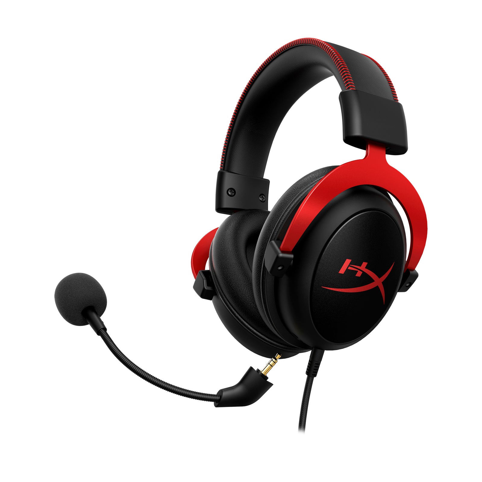 HyperX Cloud II - Gaming Headset (Black-Red) - 07