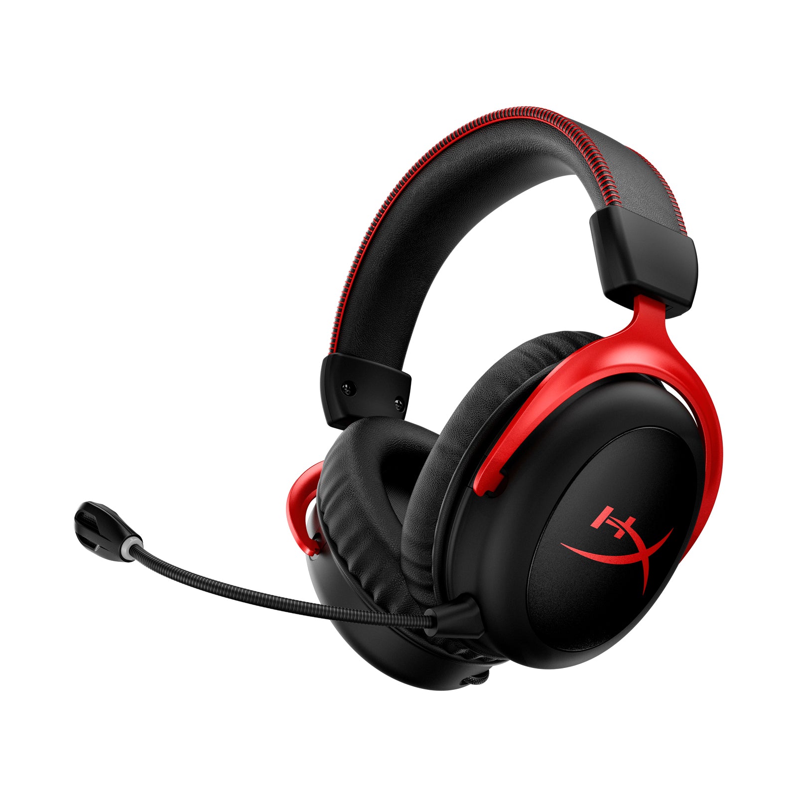 HyperX Cloud II Wireless - Gaming Headset (Black-Red) - 01