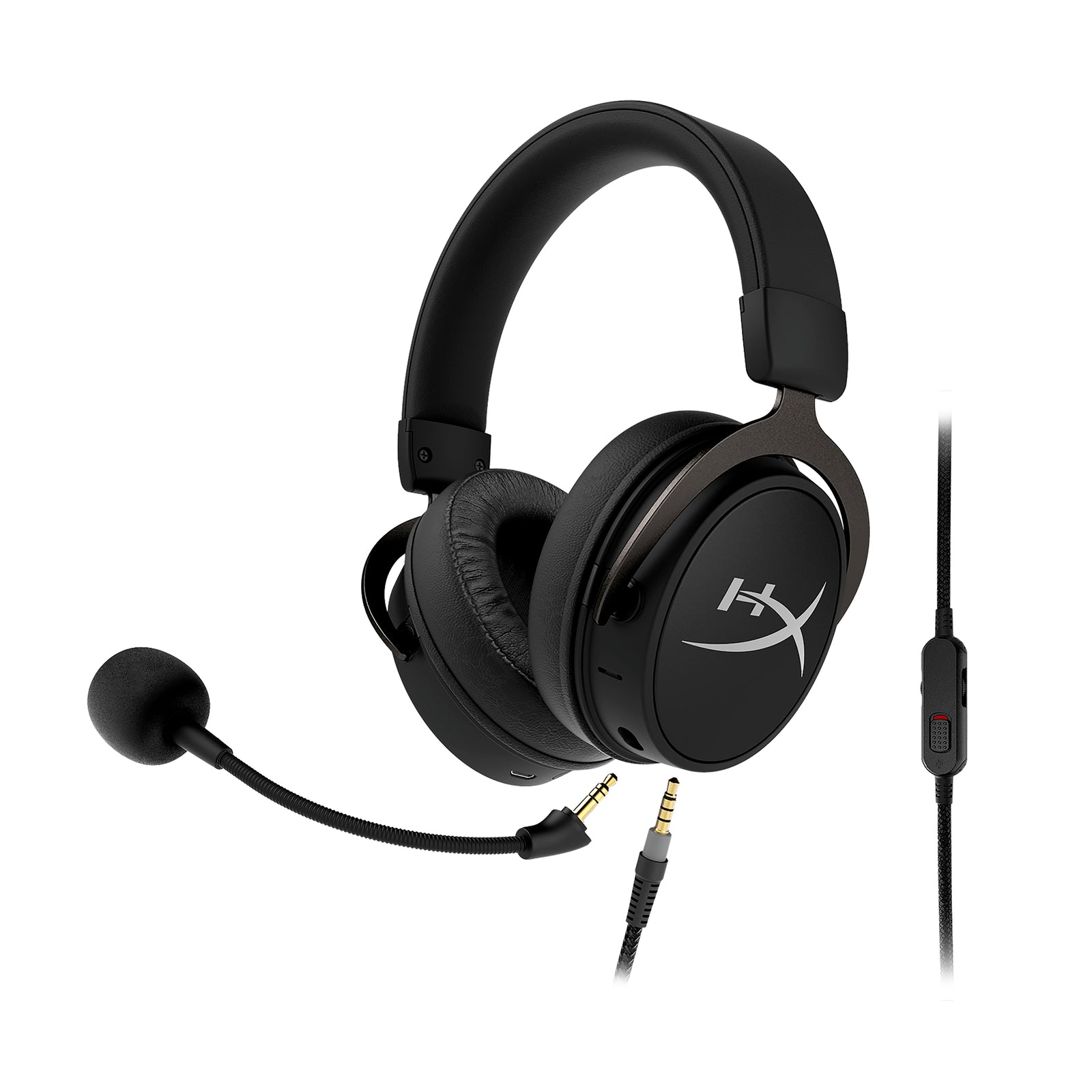 HyperX Cloud MIX - Wired Gaming Headset + Bluetooth, Game and Go,  Detachable Microphone, Signature Comfort, Lightweight, Multi Platform  Compatible 