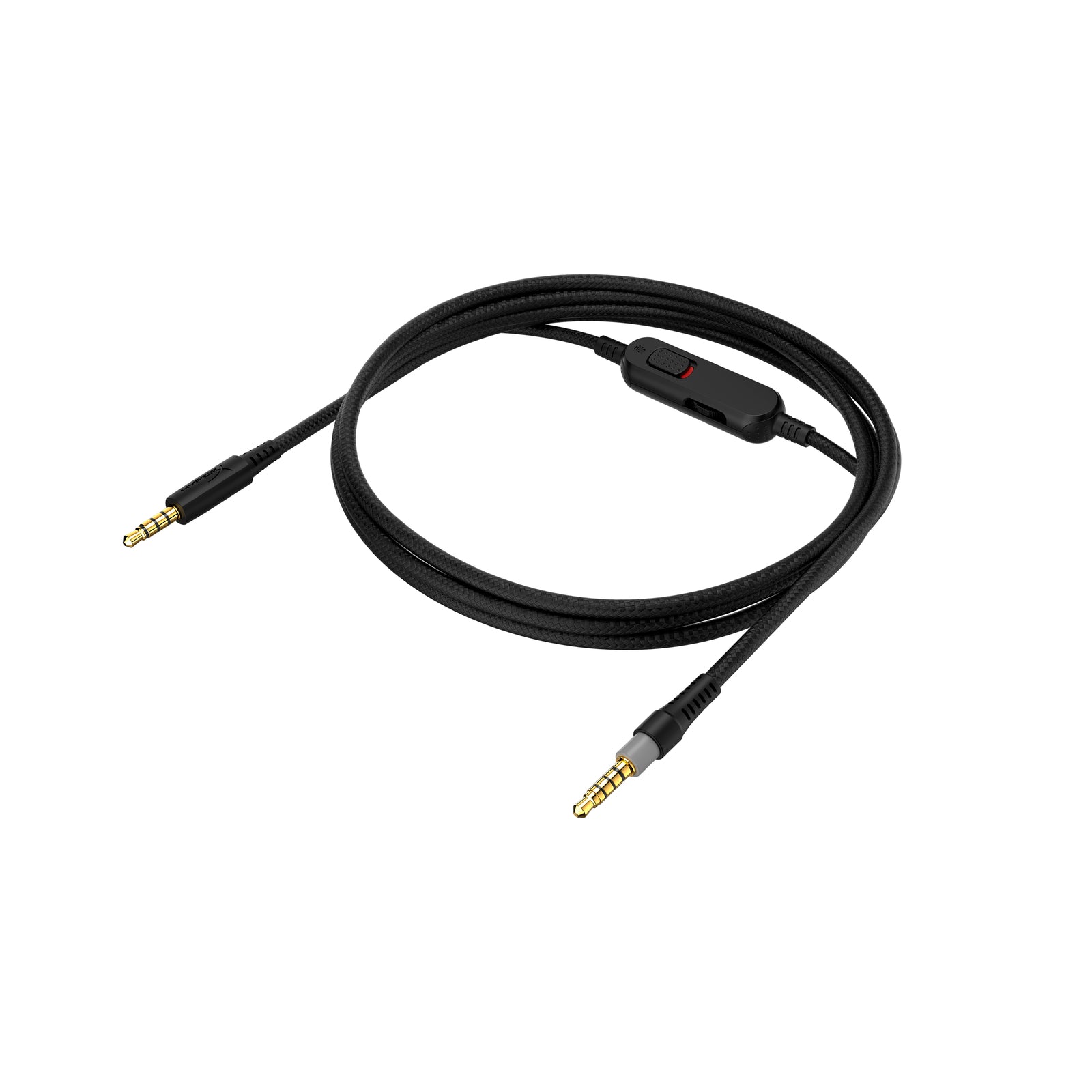  QKIIP HyperX Cloud Alpha Cable, Removable Replacement Alpha  Cord, with Mute & Volume Controls Compatible with HyperX Cloud Mix Alpha  Gaming Headset (No Mic) : Electronics