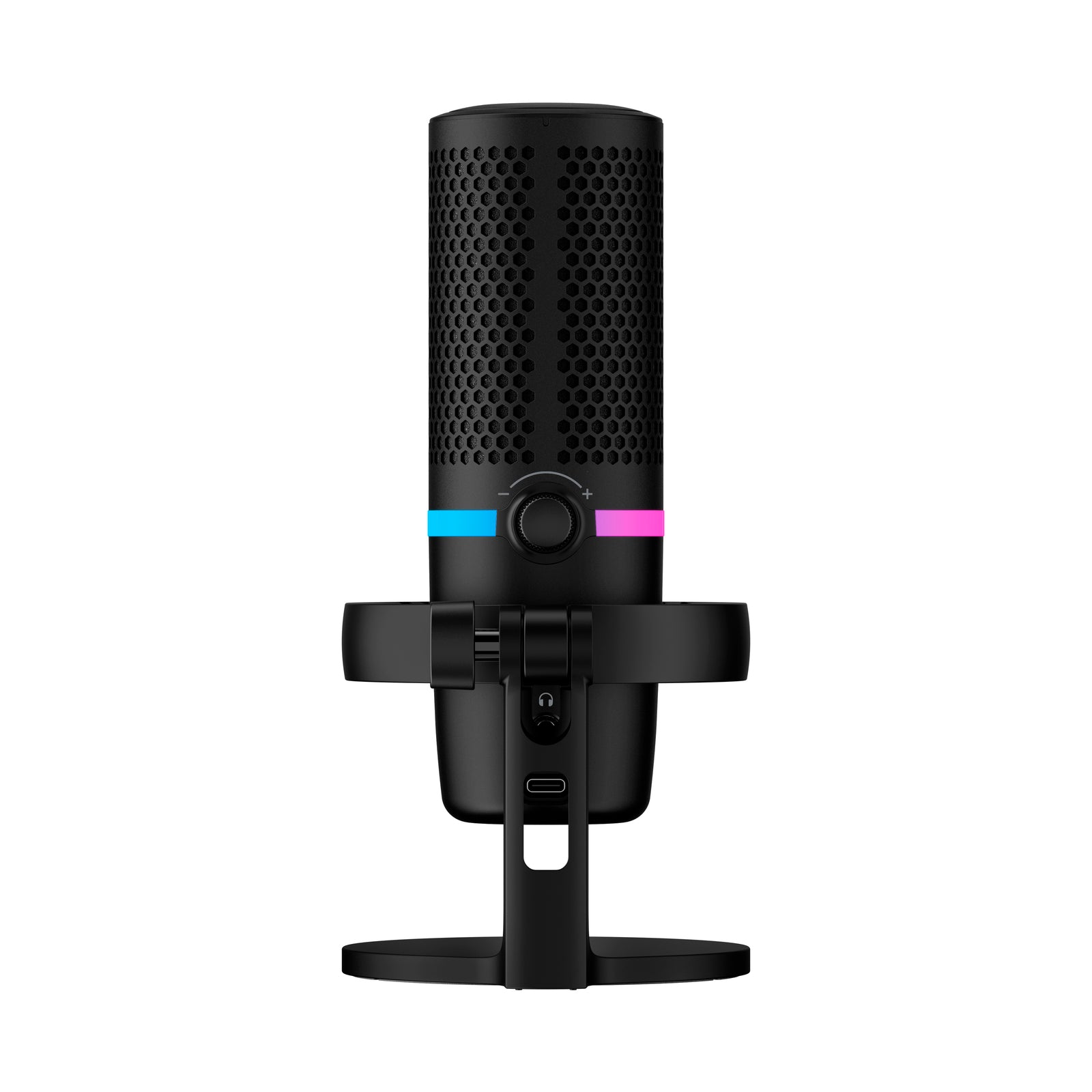 HyperX QuadCast S - USB Microphone (Black-Grey) - RGB Lighting
