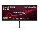 HyperX OMEN 34 inch WQHD 200Hz Curved Gaming Monitor - OMEN 34c G3 - 01