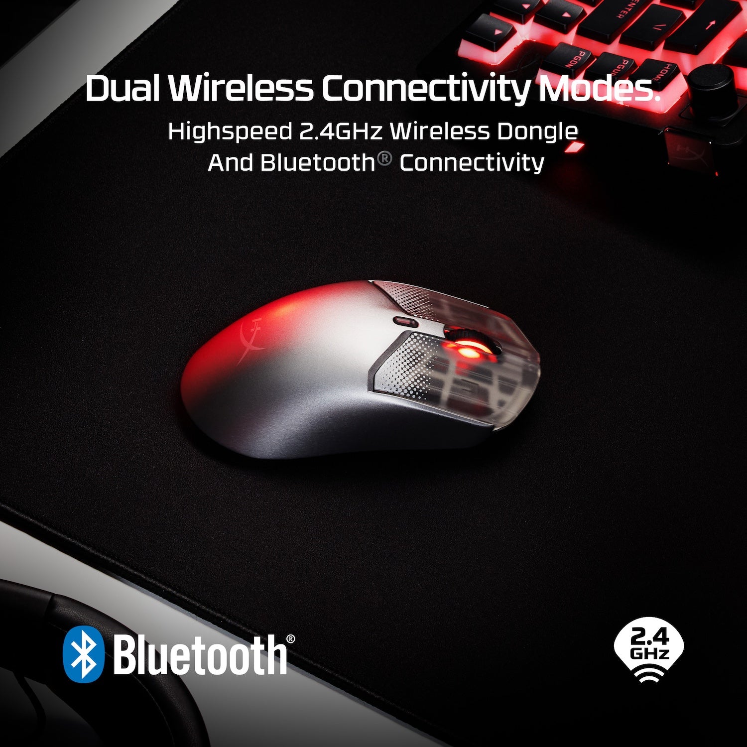 HyperX Pulsefire Haste 2 S Navy Wireless Gaming Mouse - 05