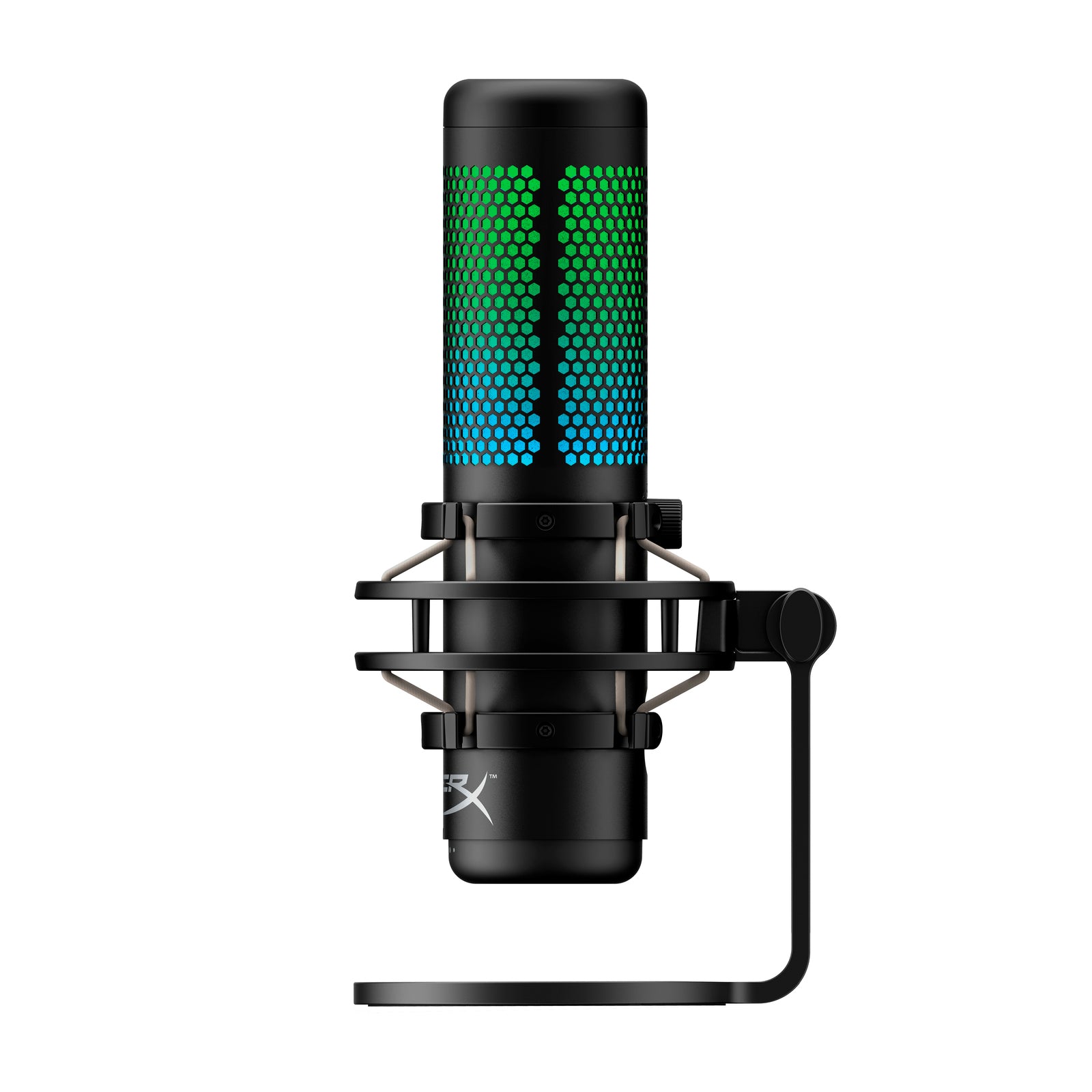 HyperX QuadCast S White RGB USB Condenser Microphone