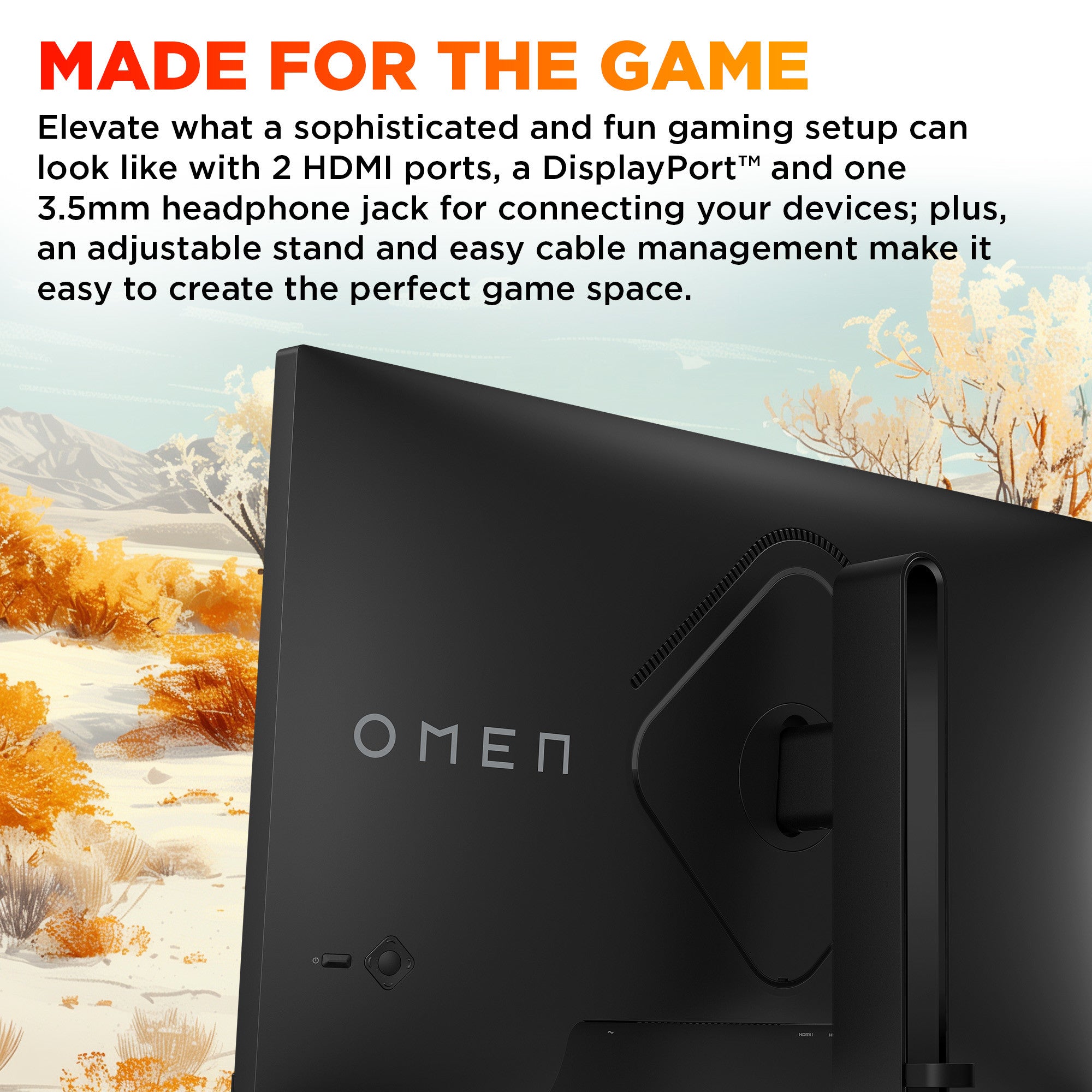 OMEN 27 inch FHD 180Hz Gaming Monitor - OMEN 27 G2 - 04