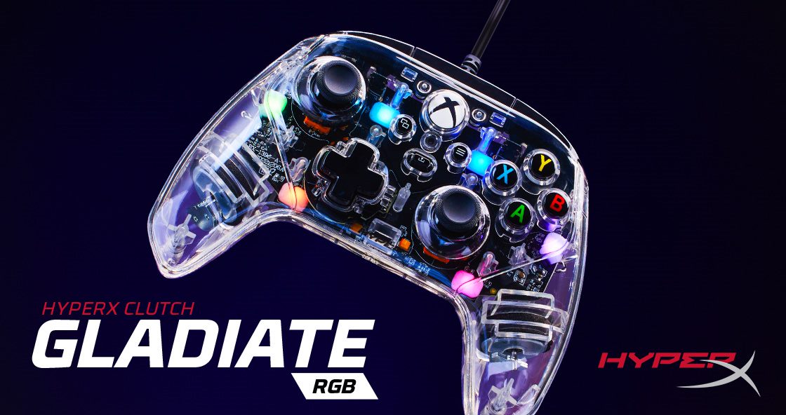 HyperX Clutch Gladiate RGB Gaming Controller for Xbox Now