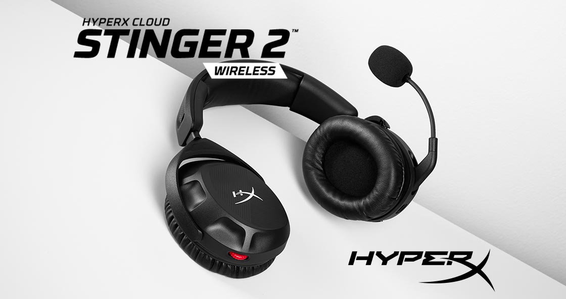 HyperX Now Shipping Cloud Stinger 2 Wireless Gaming Headset