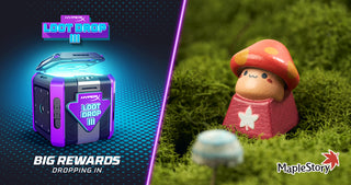 HyperX Launches Limited Edition Keycap Nexon’s MapleStory Orange Mushroom During Customer Appreciation Event HyperX Loot Drop III