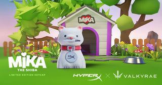 HyperX in Collaboration with Influencer Valkyrae  Announces Third HX3D Personalized Keycap