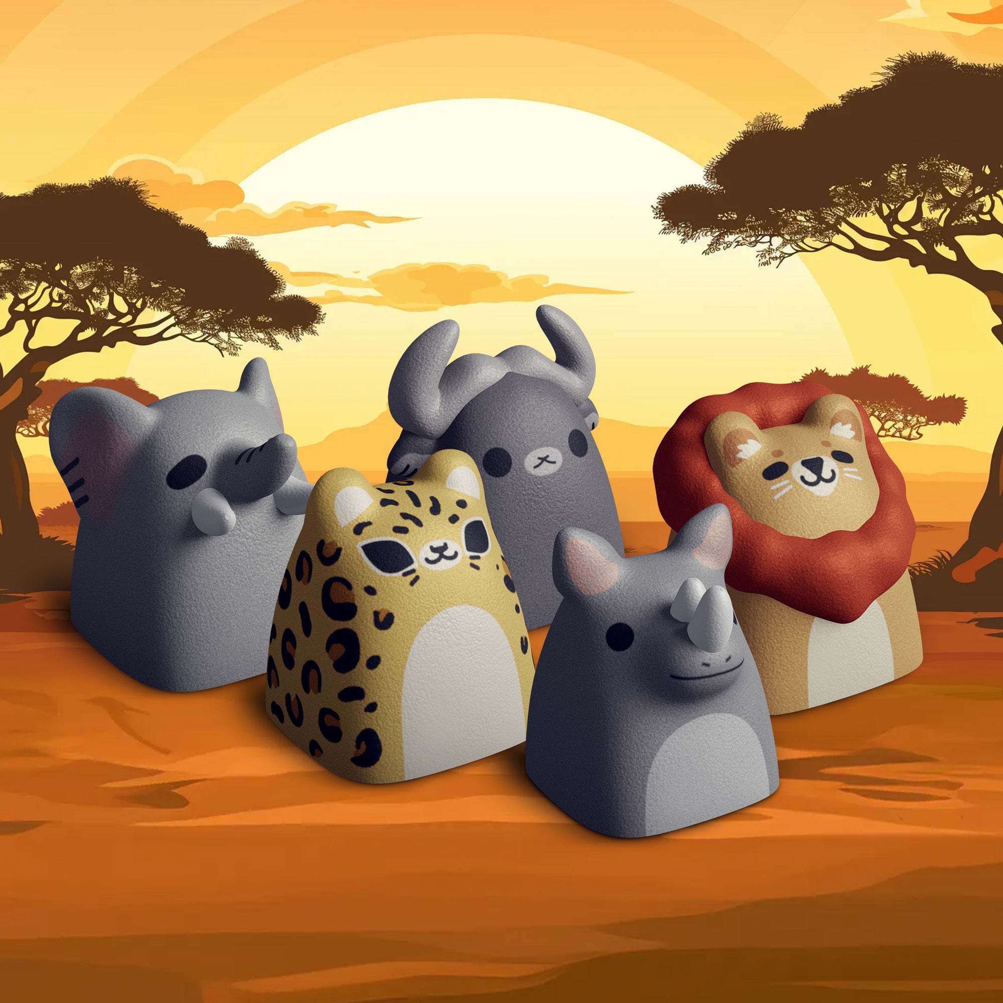 Safari Animal Collection - HX3D – HyperX US