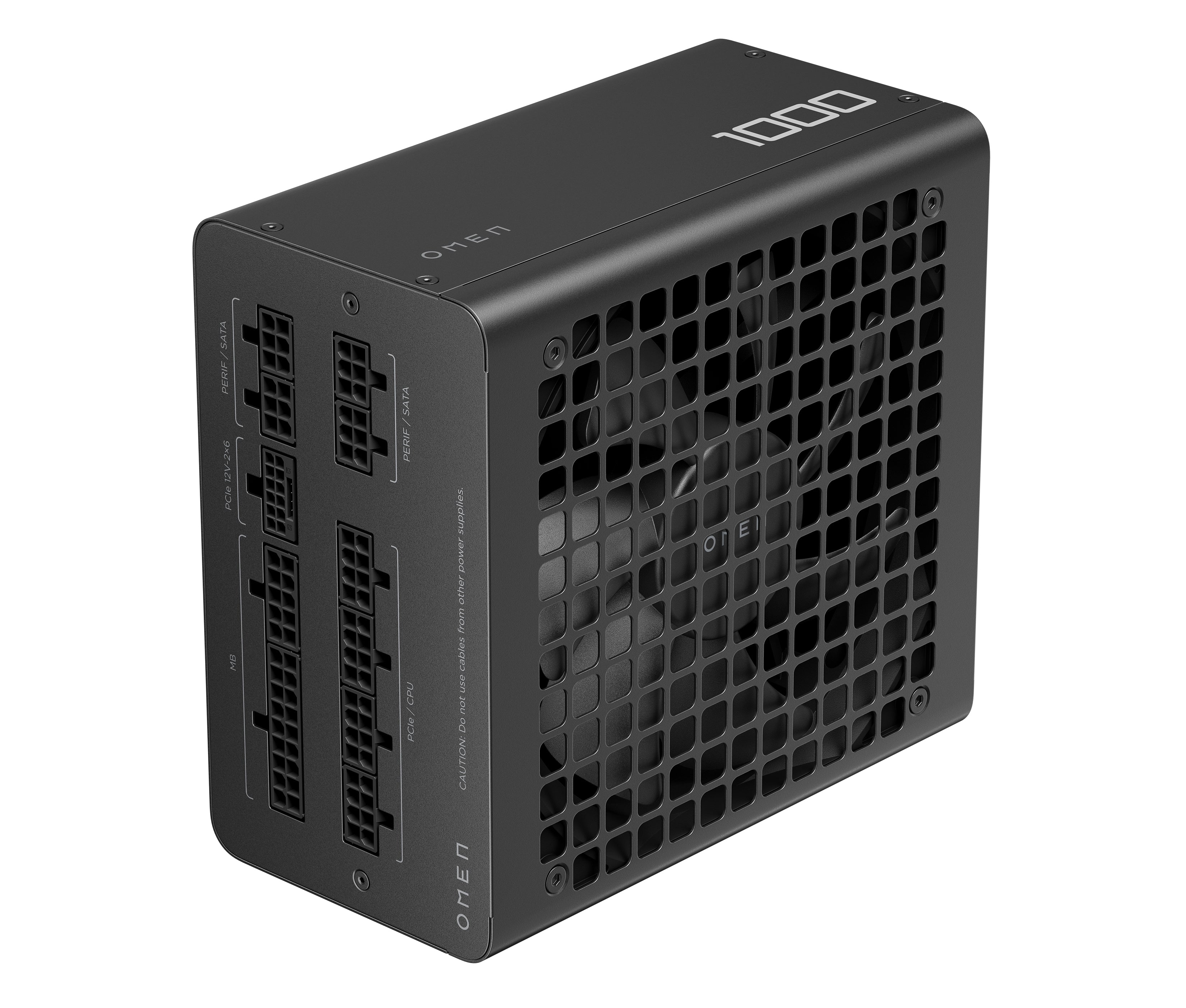Hp omen a4wk3aa | 1000w atx 3. 1 | 80 plus gold cybenetics platinum | popolnoma modularen pcie 5. 1 12v-2x6 | napajalnik 2 Hp omen 1000w popolnoma modularen napajalnik z 135 mm ventilatorjem