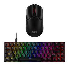 HyperX Bundle - Alloy Origins 65 Keyboard, Pulsefire Haste 2 Wireless Mouse