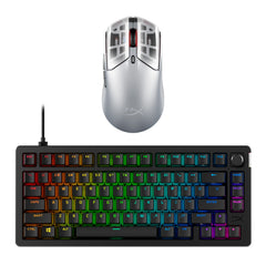 HyperX Bundle - Alloy Rise 75 Keyboard, Pulsefire Haste 2 S Wireless Mouse