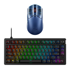 HyperX Bundle - Alloy Rise 75 Keyboard, Pulsefire Haste 2 S Wireless Mouse