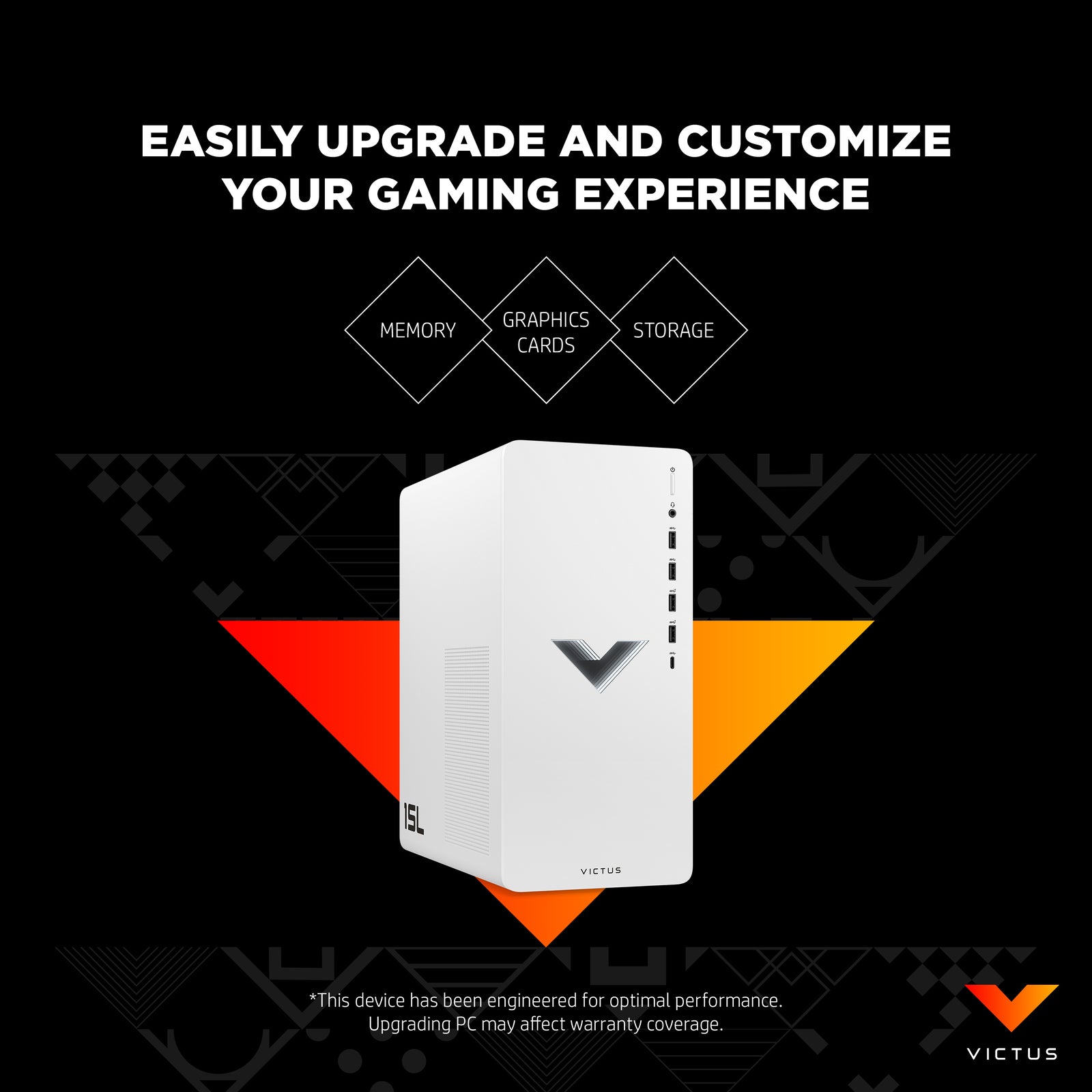 Victus by HP 15L Gaming Desktop TG02-0055t, Windows 11 Home, Intel® Core™ i5, 16GB RAM, 512GB SSD, Intel® Arc™ A380