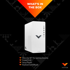 Victus by HP 15L Gaming Desktop TG02-0055t, Windows 11 Home, Intel® Core™ i5, 16GB RAM, 512GB SSD, Intel® Arc™ A380