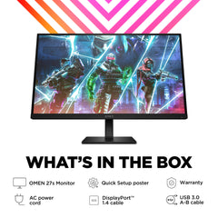 OMEN by HP 27 inch FHD 240Hz Gaming Monitor - OMEN 27s - 09