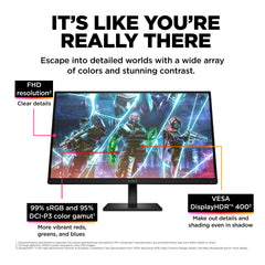 OMEN by HP 27 inch FHD 240Hz Gaming Monitor - OMEN 27s - 03