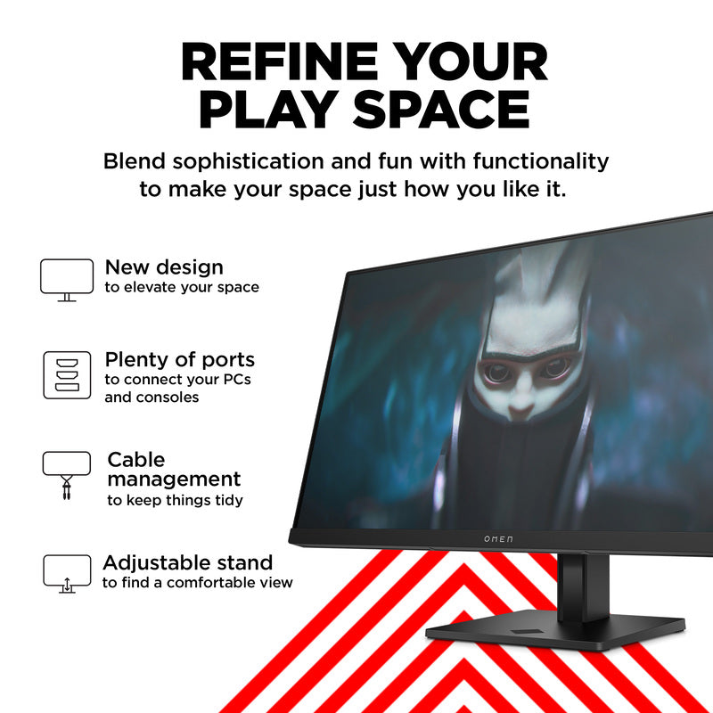 OMEN by HP 23.8 inch FHD 165Hz Gaming Monitor - OMEN 24 - 04