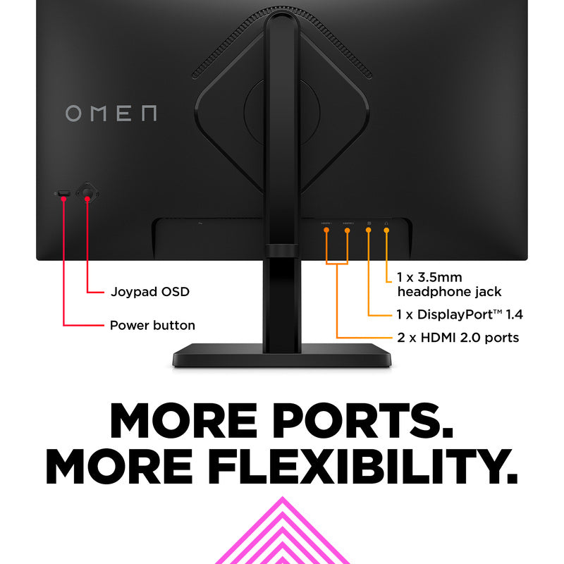 OMEN by HP 23.8 inch FHD 165Hz Gaming Monitor - OMEN 24 - 07