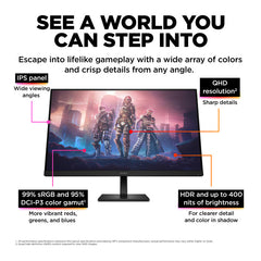 OMEN by HP 31.5 inch QHD 165Hz Gaming Monitor - OMEN 32q - 03