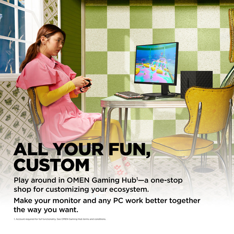 OMEN by HP 31.5 inch QHD 165Hz Gaming Monitor - OMEN 32q - 05