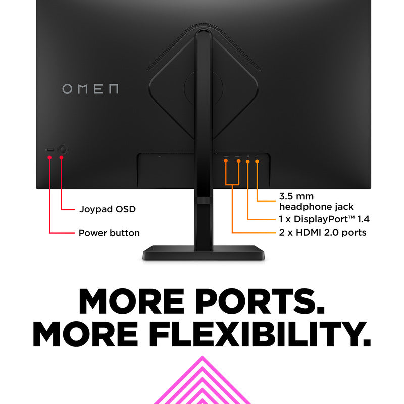 OMEN by HP 31.5 inch QHD 165Hz Gaming Monitor - OMEN 32q - 08