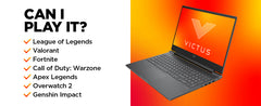 Victus Gaming Laptop 16, Windows 11 Home, 16.1", Intel® Core™ i7, 16GB RAM, 1TB SSD, NVIDIA® GeForce RTX™ 4050, FHD, Mica silver