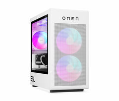 OMEN 35L Gaming Desktop GT16-0077m PC, Windows 11 Home, AMD Ryzen™ 5, 32GB RAM, 512GB SSD, NVIDIA® GeForce RTX™ 4070 SUPER, Ceramic white