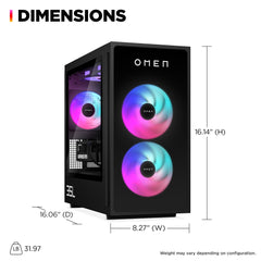 OMEN 35L Gaming Desktop GT16-0285t PC - 09