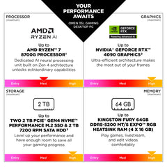 OMEN 35L Gaming Desktop GT16-0285t PC - 06