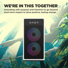 OMEN 35L Gaming Desktop GT16-0085t PC, Windows 11 Pro, Intel® Core™ Ultra 7, 32GB RAM, 2TB SSD, NVIDIA® GeForce RTX™ 4080 SUPER, Ceramic white