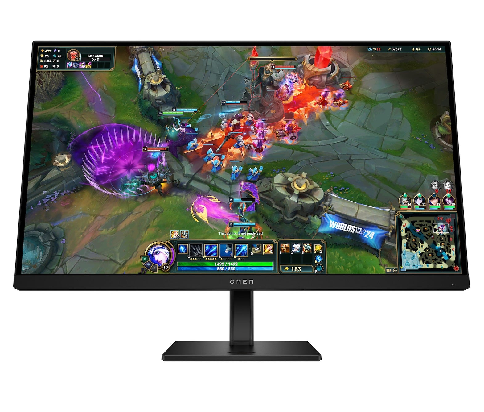 Sale 36% OMEN 27 Inch QHD 280Hz Gaming Monitor - OMEN 27qs G2