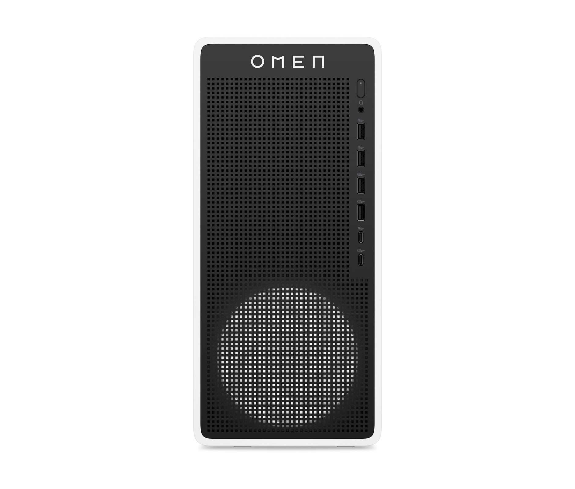 Sale 20% OMEN 16L Gaming Desktop TG03-0085t PC, Windows 11 Home, Intel® Core™ Ultra 7, 32GB RAM, 1TB SSD, NVIDIA® GeForce RTX™ 5060, Snow White