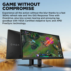 OMEN 27 inch QHD 180Hz Gaming Monitor - OMEN 27q G2