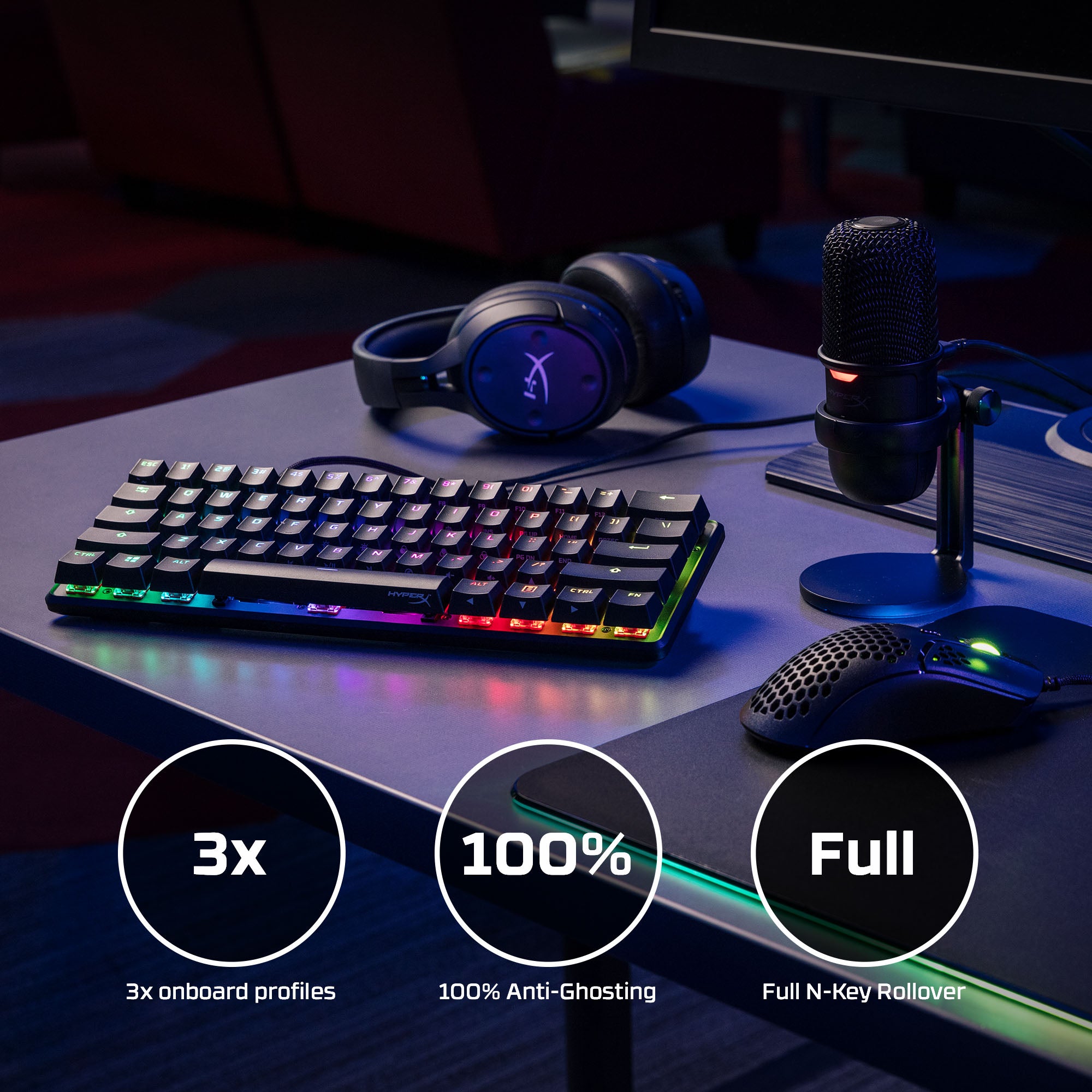 Alloy Origins 60 Percent Mechanical Gaming Keyboard | HyperX 