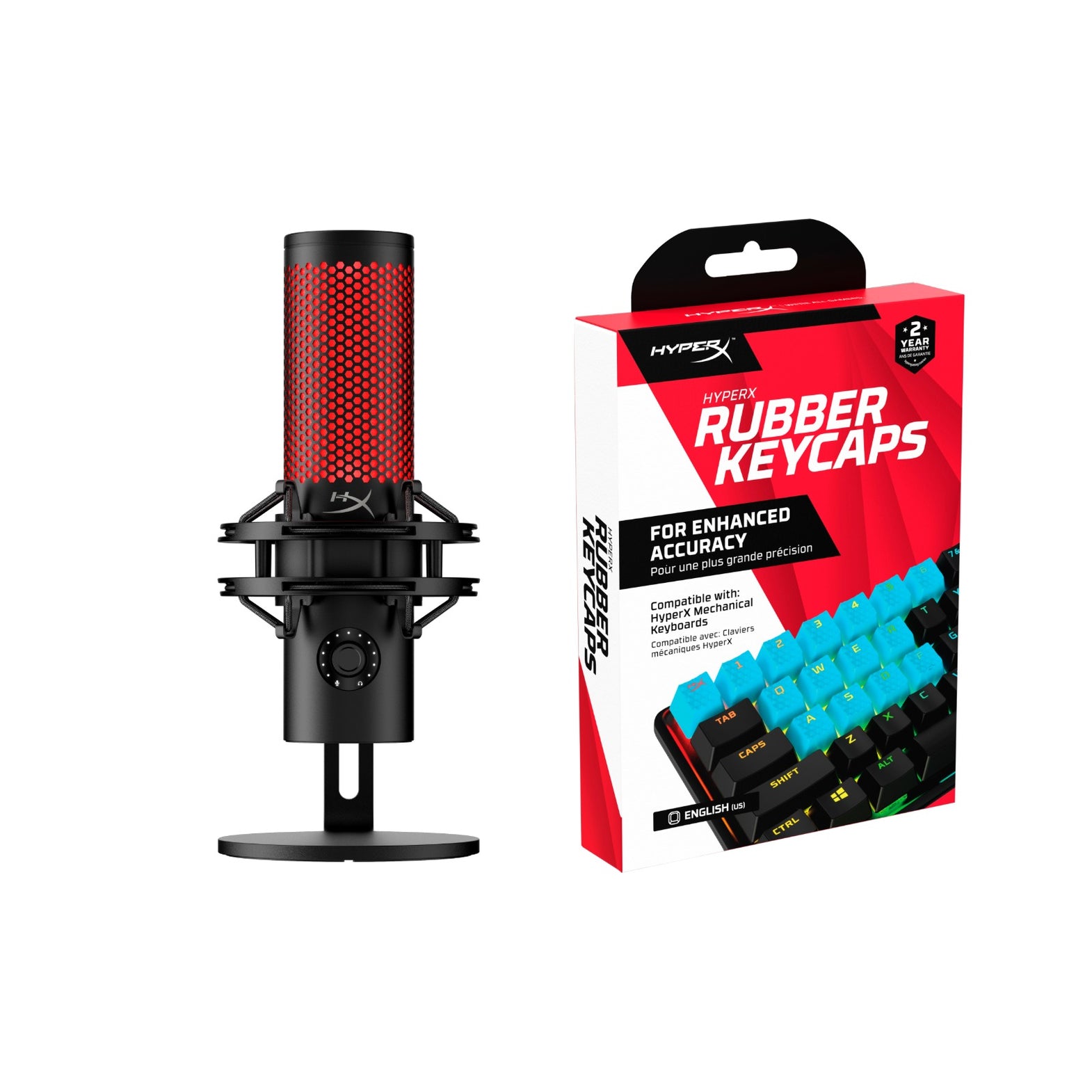 【本日限定】HyperX QuadCast Amazon.com: HyperX QuadCast USB Condenser Gaming Microphone for PC