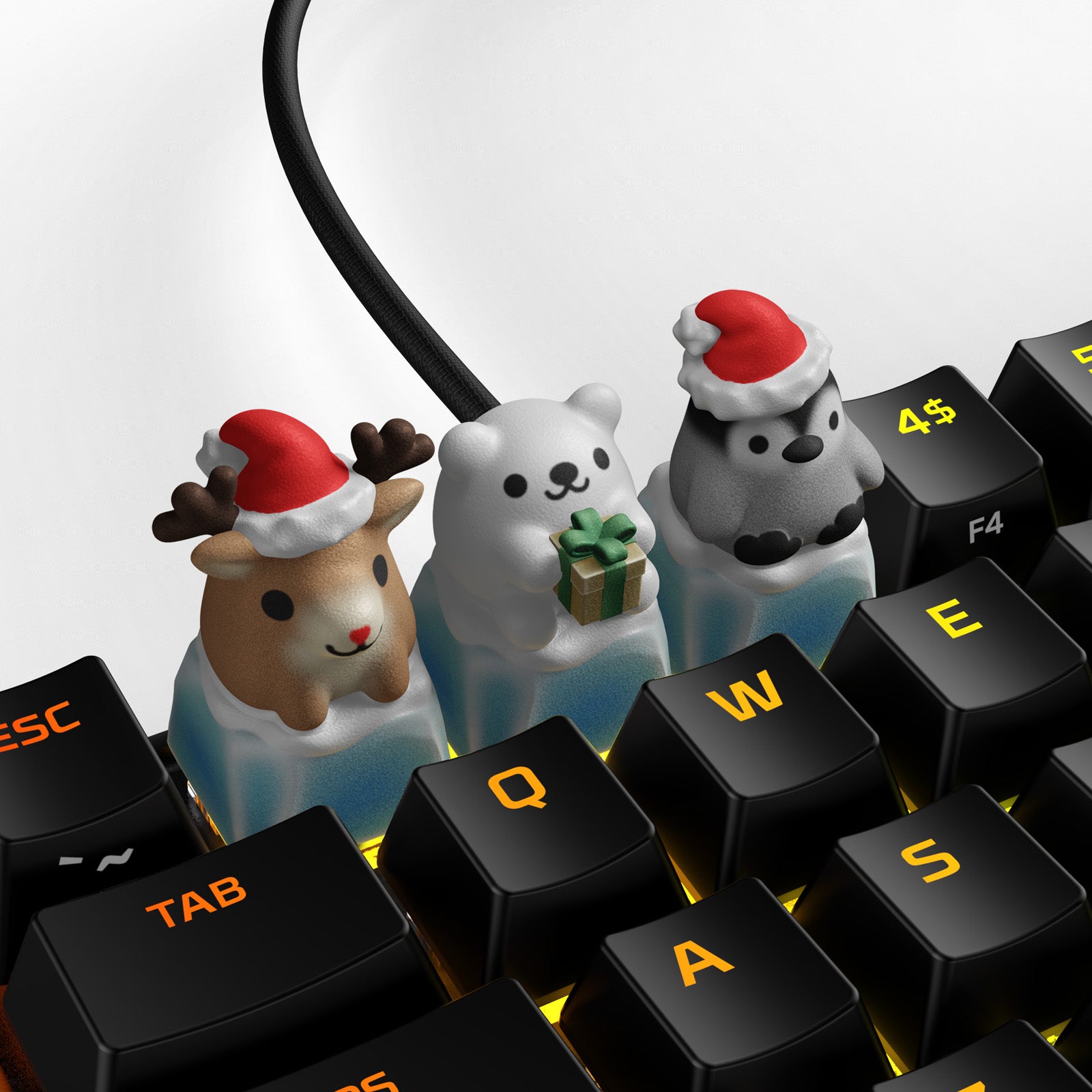 HX3D Keycap Holiday Collection - Set – HyperX US