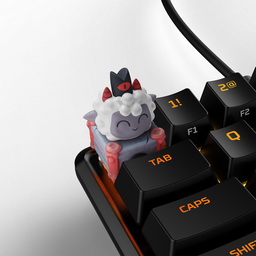 HyperX 3D Print Keycap Cult of the Lamb - Lamb Keycap – HyperX US