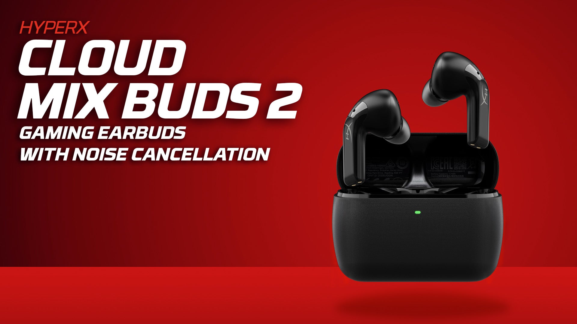 HyperX Cloud MIX Buds 2 – Wireless Earbuds - video