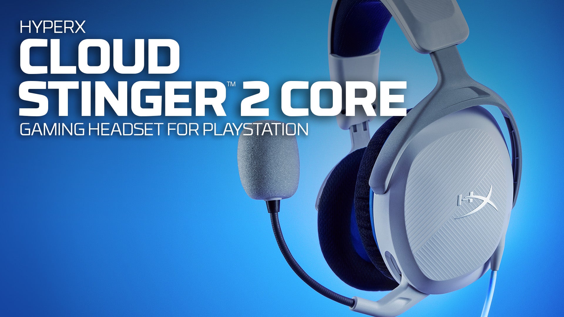 HyperX Cloud Stinger 2 Core – Gaming Headset – PS5–PS4 - video