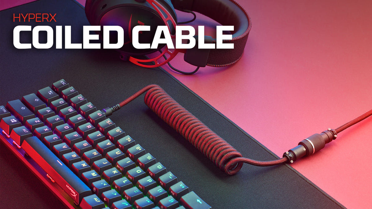 HyperX USB–C Coiled Cable - video
