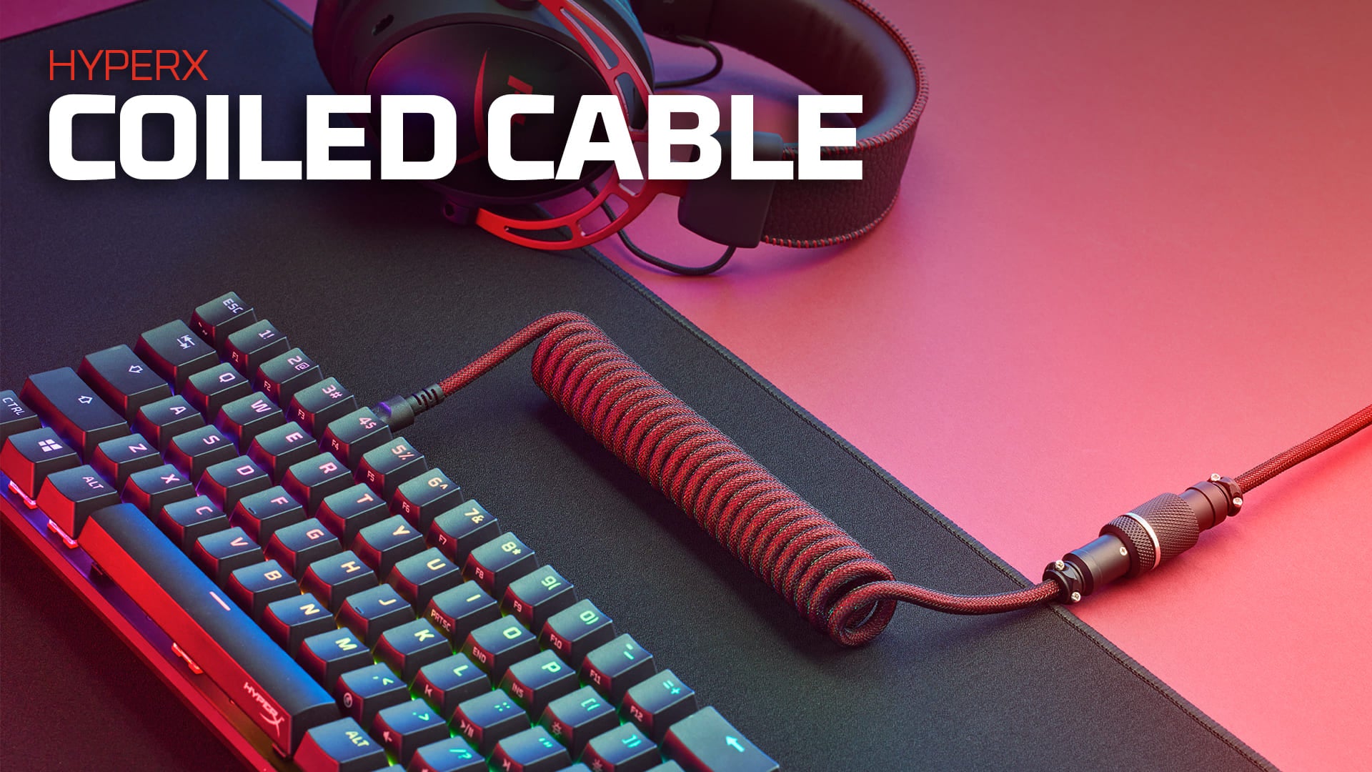 HyperX USB–C Coiled Cable - video
